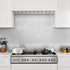 WESTICK Stainless Steel Contact Paper 80”x15.75” Oil Proof Stainless Steel Wallpaper Peel and Stick Kitchen Wallpaper Heat Resistant Silver Contac...